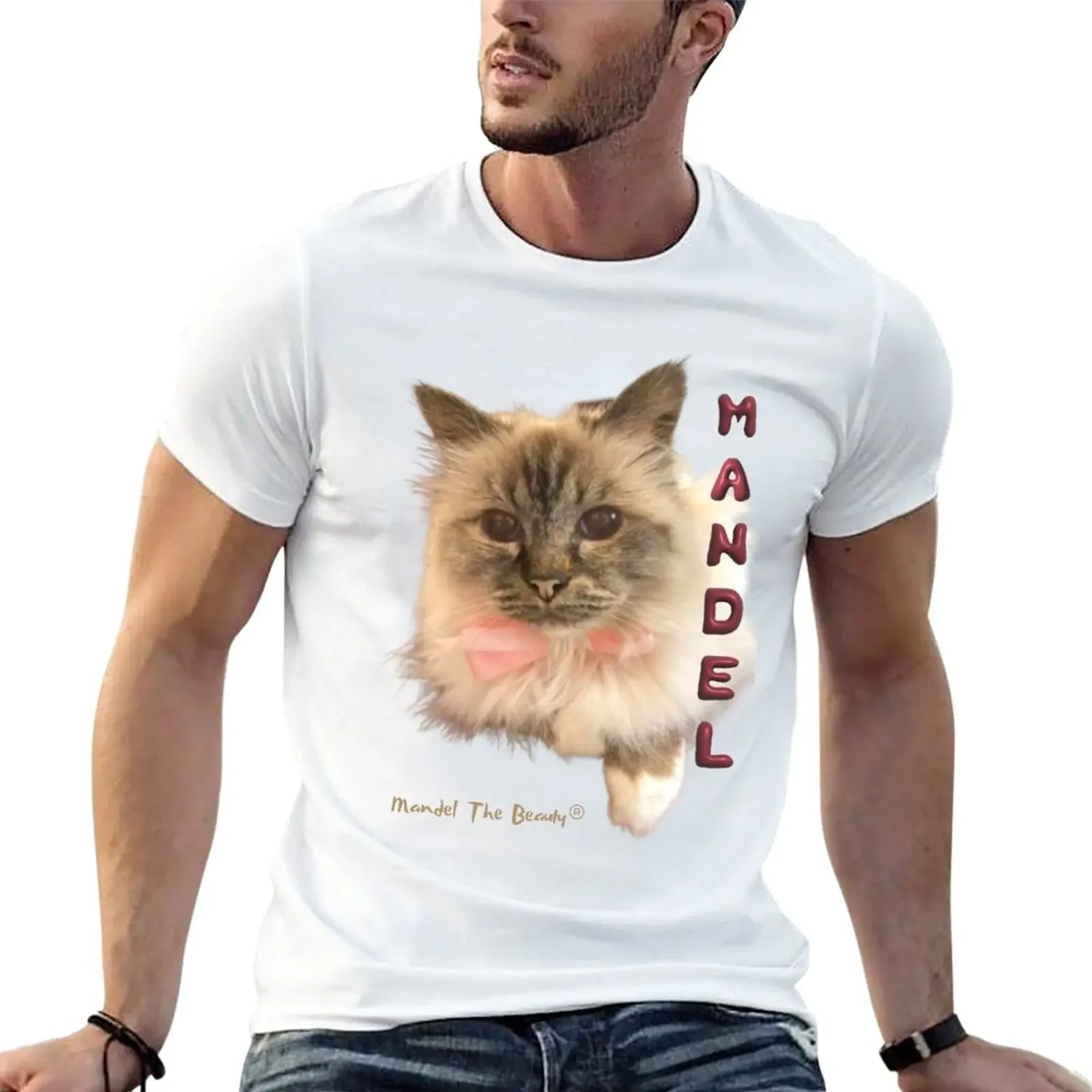 Birman Cat MandelTheBeauty - Mandel 1. T-Shirt plain sweat shirts sports fans men clothes