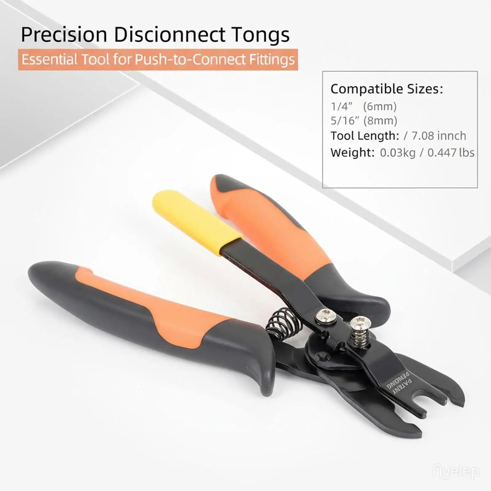 Air Line Pliers Comfortable Portable Push To Connect Quick Removal Air Hose Removal Disconnect Tool for Mechanics Tools Workshop