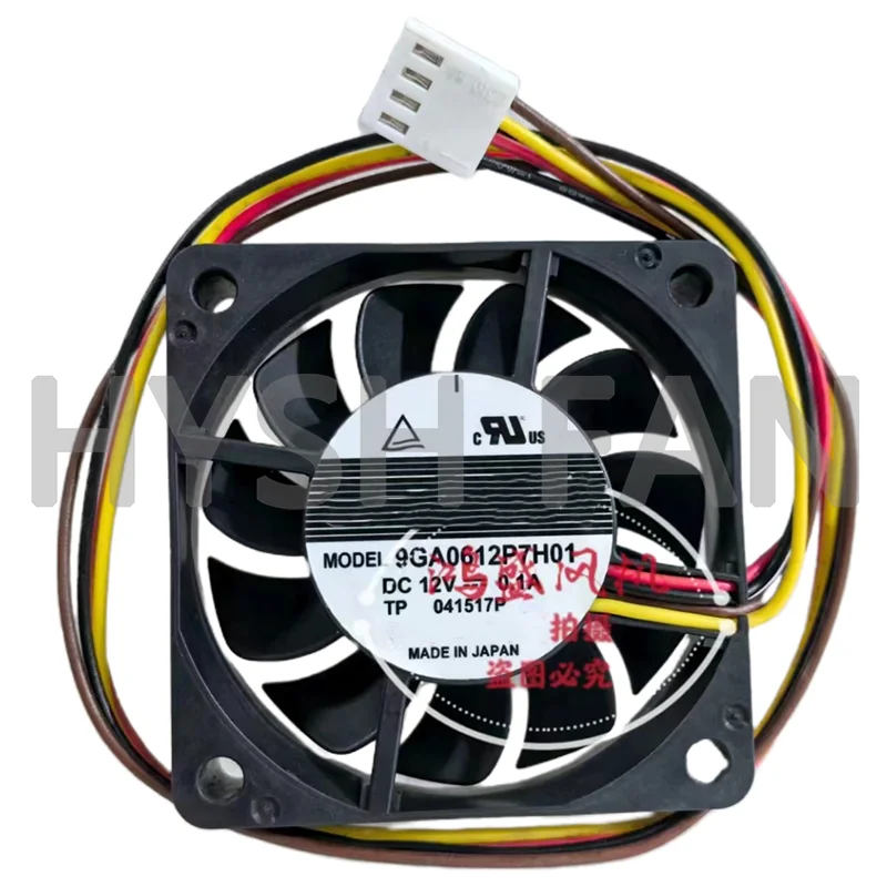 9GA0612P7H01 12V 0,1A 6015 Ventilador de resfriamento do inversor 110-230V 4,8W Ventilador AC