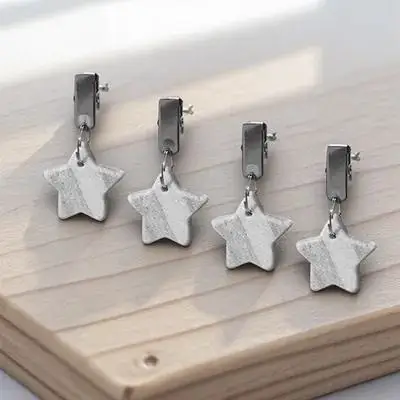 

4pcs Tablecloth Clips Table Cloth Weights Marble Stainless Steel Strong Bite Windproof Clamp For Outdoor Party Picnic Home Use