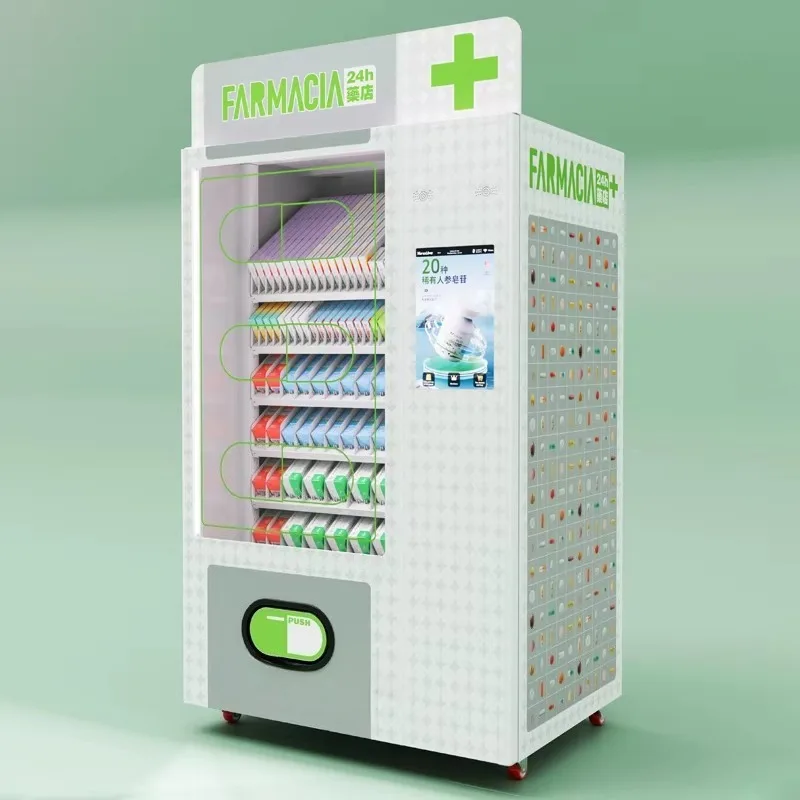 Customized Slim Vending Machine Vending Machine Pharmacy Vending Machines Document Printing