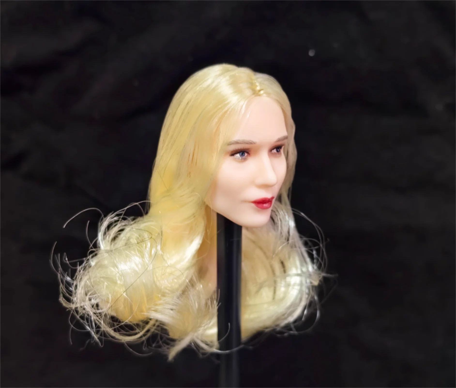 

1/6 Scale Head Sculpt US Actor Movie Blonde Expression For 12" TBL Figure Anime Model for 12 " Female Figure Body Collection