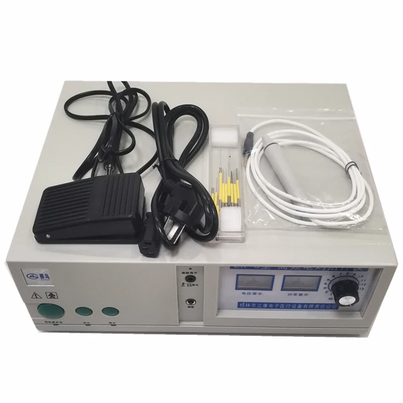 High frequency electrocautery, therapeutic apparatus, cosmetic surgery, electric knife, electrocoagulation, hemostat Y