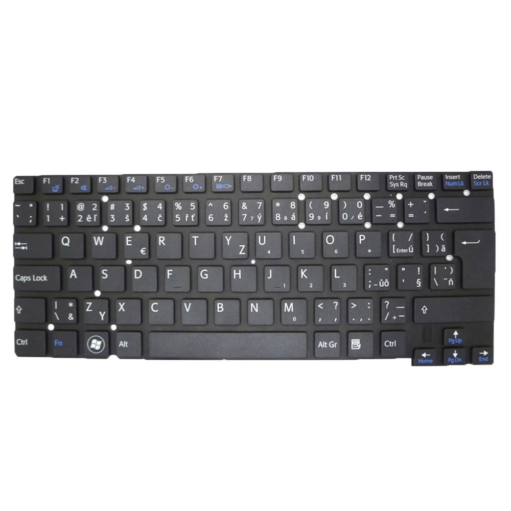 Czech CZ Laptop Keyboard For SONY SVT13 HMB8809NWA152A 149034521CZ Black New