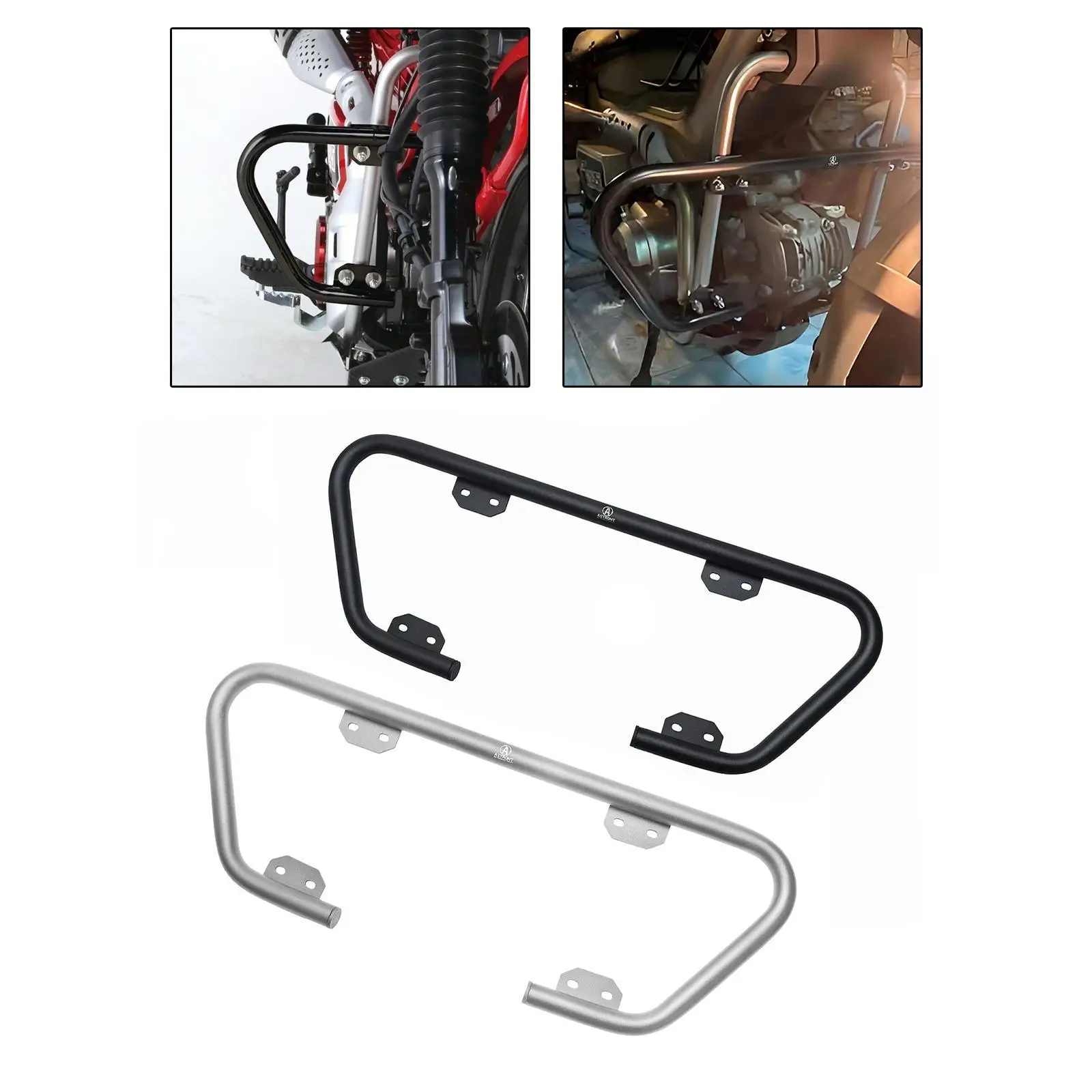 

Motorcycle Crash Bar Frame Protector Easy to Install High Performance Sturdy