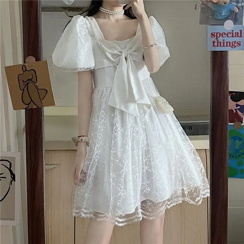 casual summer midi dress Cotton Mint Green Floral Sundress with Pockets Mint Green / Medium shoulder short sleeves and Mom's Belly Most Flattering size-us-12 Lace Color:Black