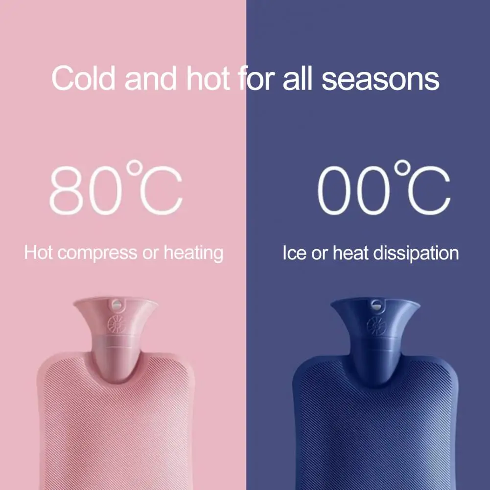 High Temperature Resistant Explosion-proof Thermal Transparent Classic PVC Hot Water Bottle Hand Warmer Bag for Office