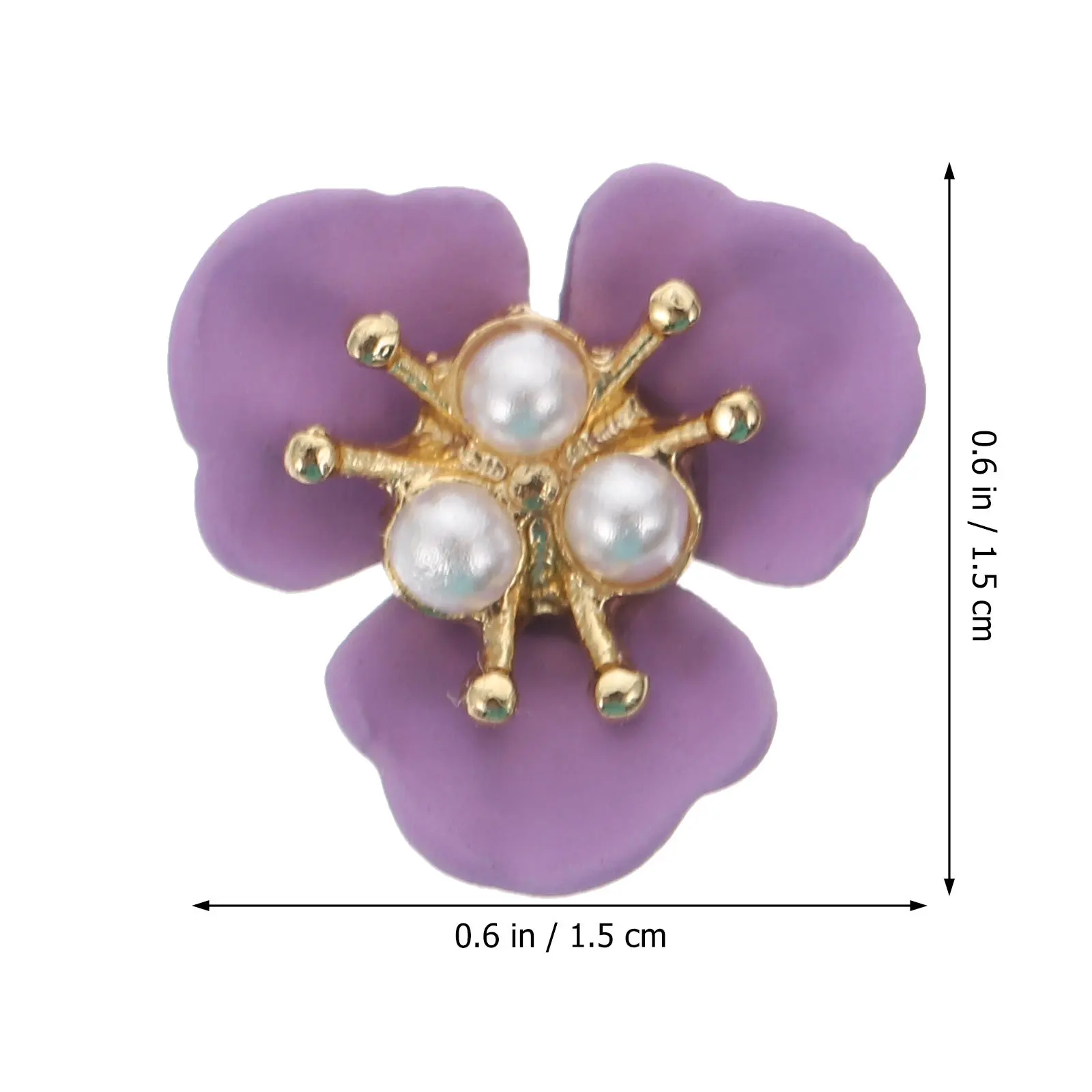 Décoration de perles de fleurs pour ongles, 10 pièces, bijoux de manucure à faire soi-même, fournitures élégantes pour dames et femmes, fourniture de Nail Art à faire soi-même