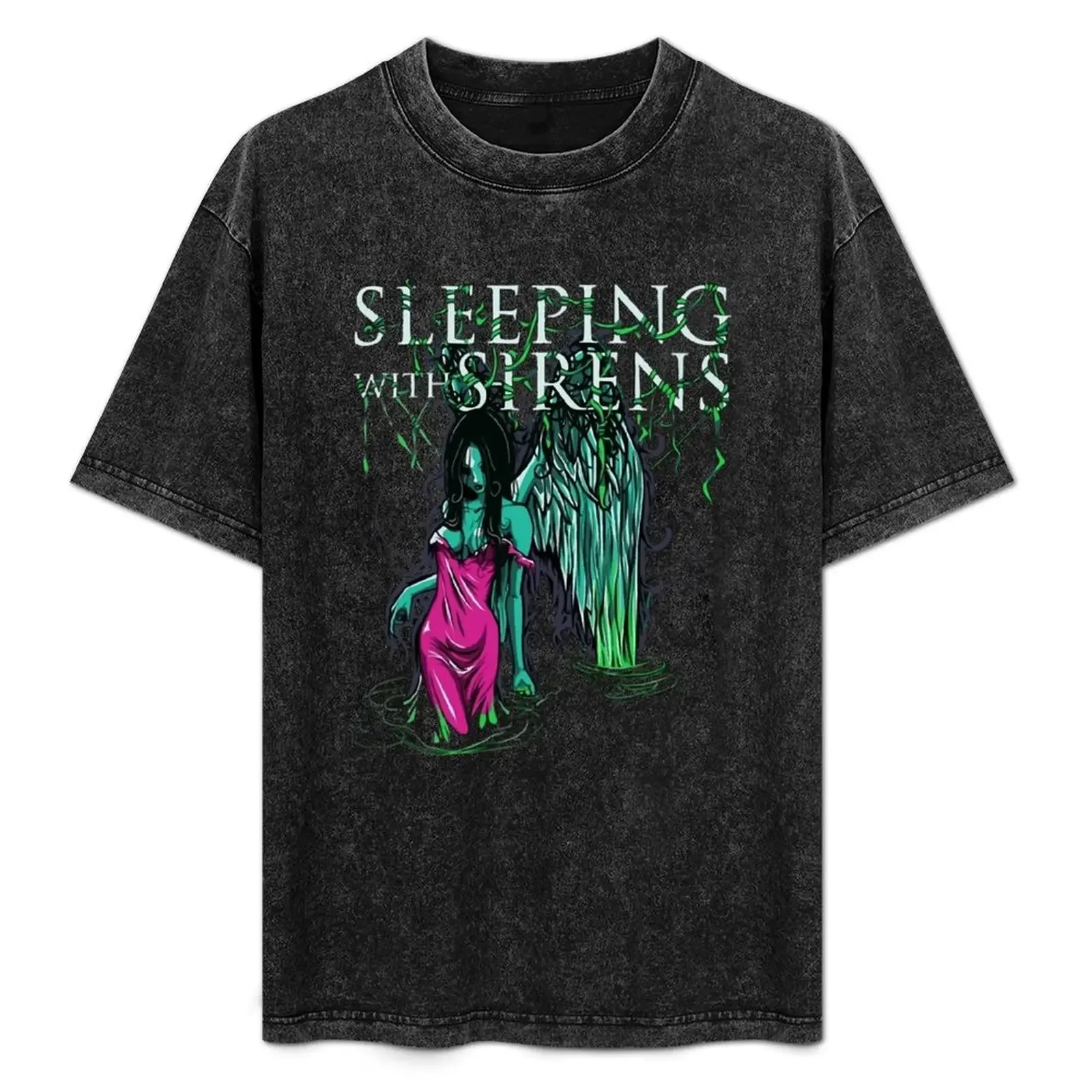 

Sleeping With Sirens T-Shirt Basic Regular Fit Casual T-Shirt