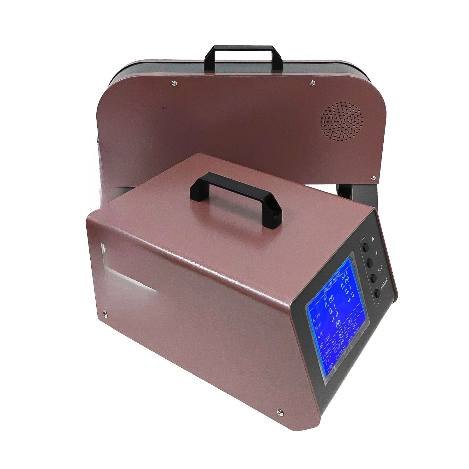 Transmission smoke meter Diesel vehicle exhaust gas pollutant detection Exhaust gas analyzer