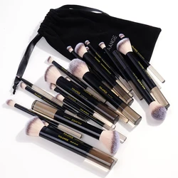 MAANGE 20pcs Makeup Brush Set Foundation Concealer Eyeshadow Brush Soft Fluffy Bristle Kabuki Brush for Base Makeup Beauty Tools