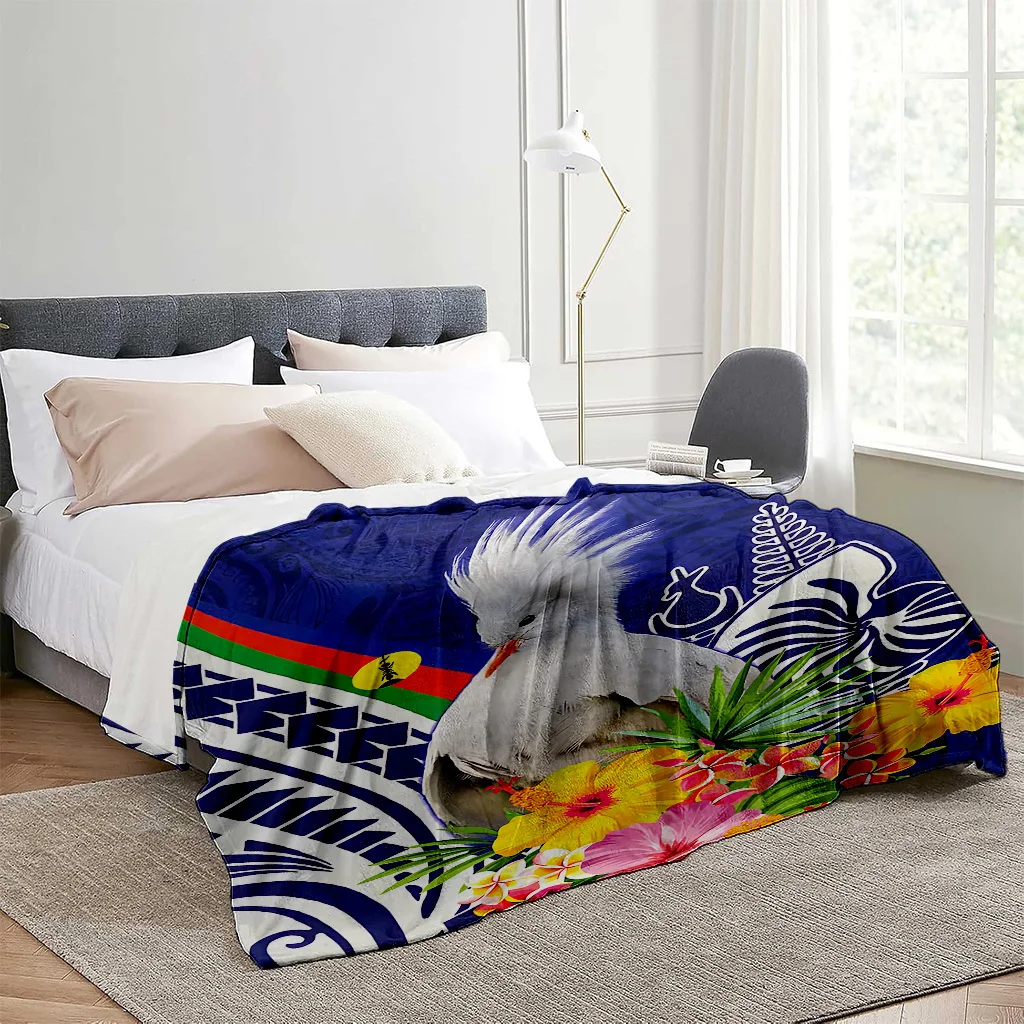 Parrot flower pattern Blanket for Sofa Bed Travel Camping Living Room Office Conditioning Blanket for All Seasons Gifts