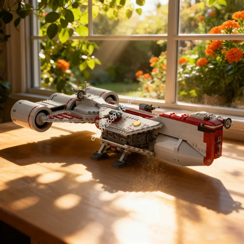 1733pcs MOC Republiek Fregatlader Omgebouwd Model Bouwstenen DIY Speelgoed Creatief Idee Onderwijs Kerstcadeaus Baksteen Kinderen