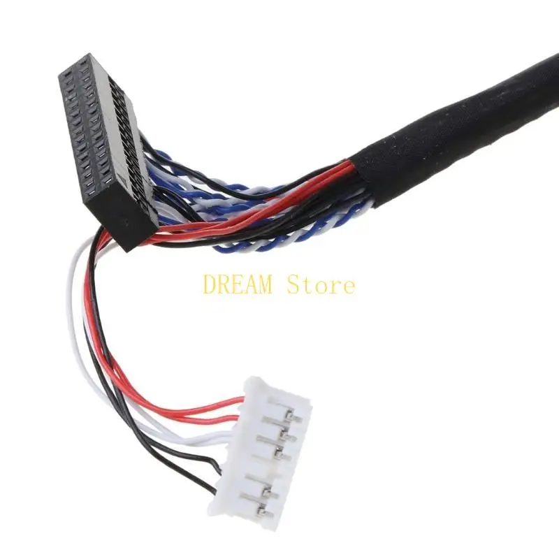 20453-040T-11 40Pin 2ch 6bit LVDS Cable For 10.1-18.4 inch LED LCD Panel best sale