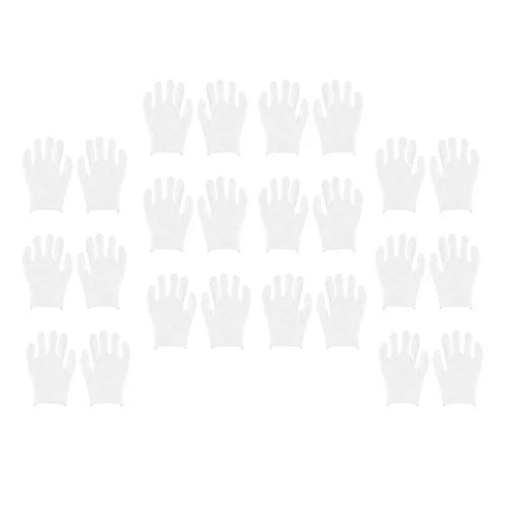 

12Pairs Heavy Duty Cotton Work Gloves Waterproof Anti Slip Breathable Cut Resistant Safety Protective Gloves for Gardening