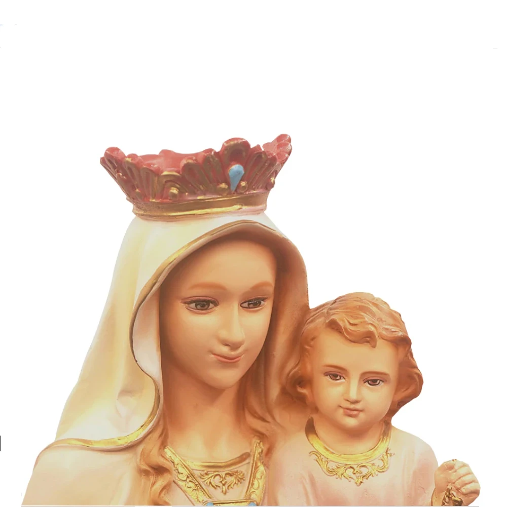 Vrigin Mary Statue Home Decor Figuri Sculpture Height 62cm