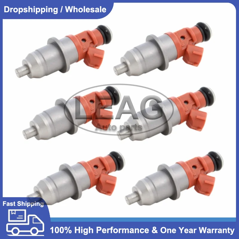 6PCS Fuel Injector Nozzle E7T25071 68F-13761 68F-13761-00-00 E7T05072 E7T25080 68F137610000 For Yamaha Outboard HPDI 150-200 HP