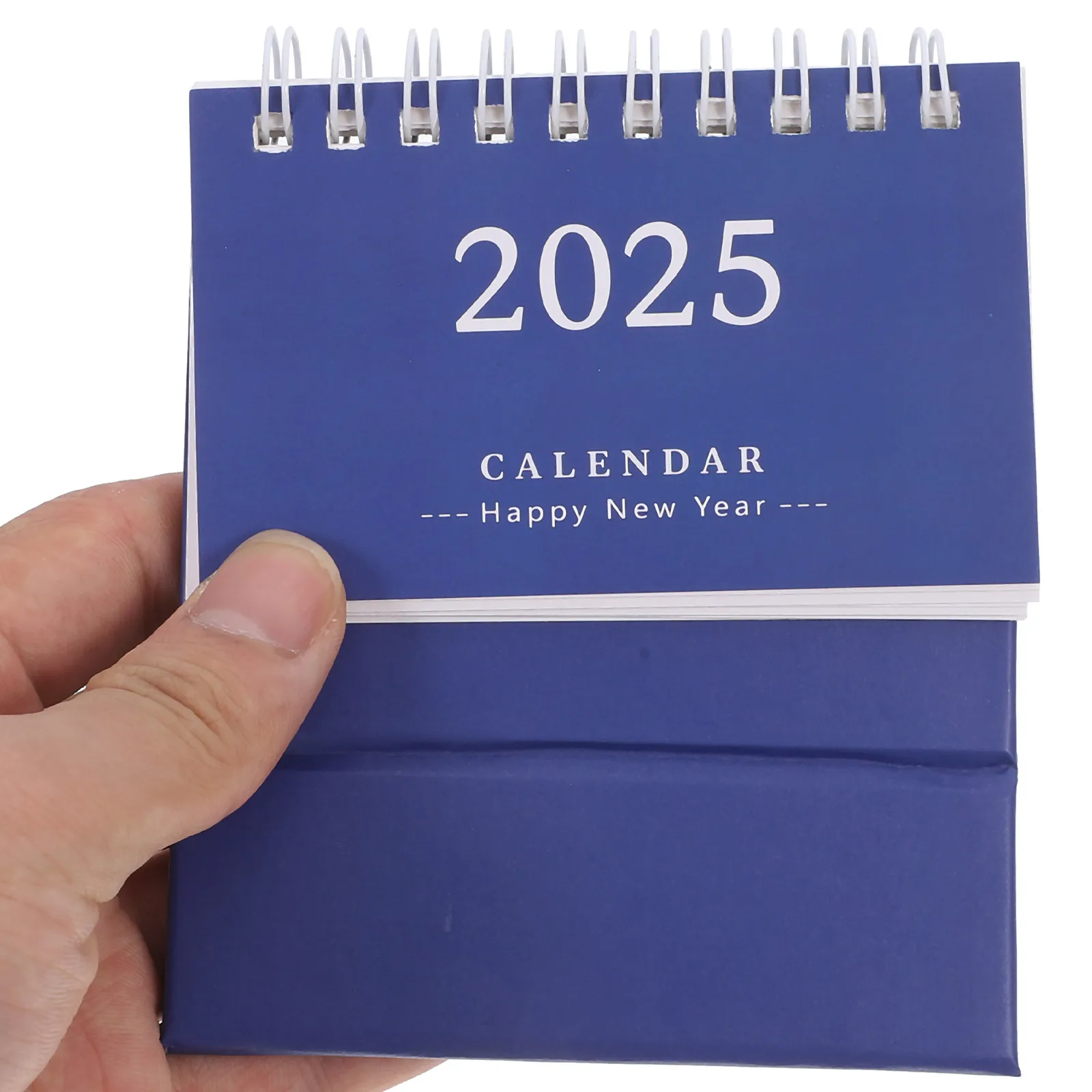 

Mini Desk Calendar Cartoon Design Foldable Base Daily Use Standing Calendar Decorative Monthly Planner Home Office Supplies