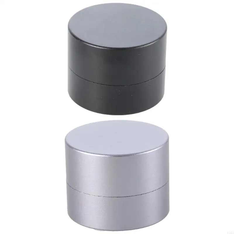 

Round Billiard Chalk Holder Aluminum Pool Cue Chalk Box Chalks Carriers Case for Snooker Accessories Enduring D5QD