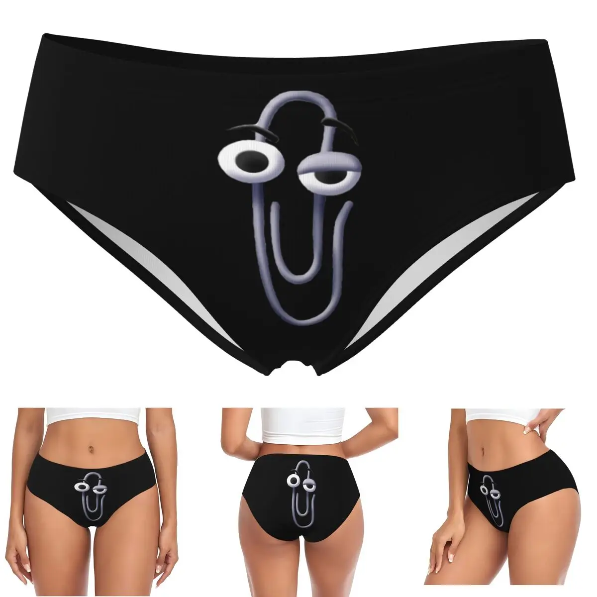 

Трусики Clippy на заказ, женские удобные трусы, нижнее белье, дышащие женские трусы