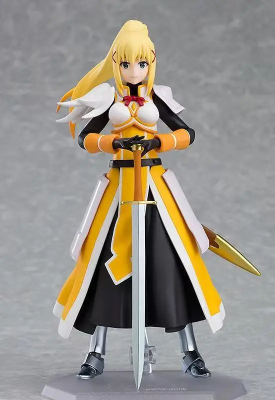 Figma de fábrica máxima 100% original # 450 Konosuba ¡Mundo maravilloso! Figuras de Anime de la oscuridad, figuras de acción de PVC, juguetes de modelos coleccionables
