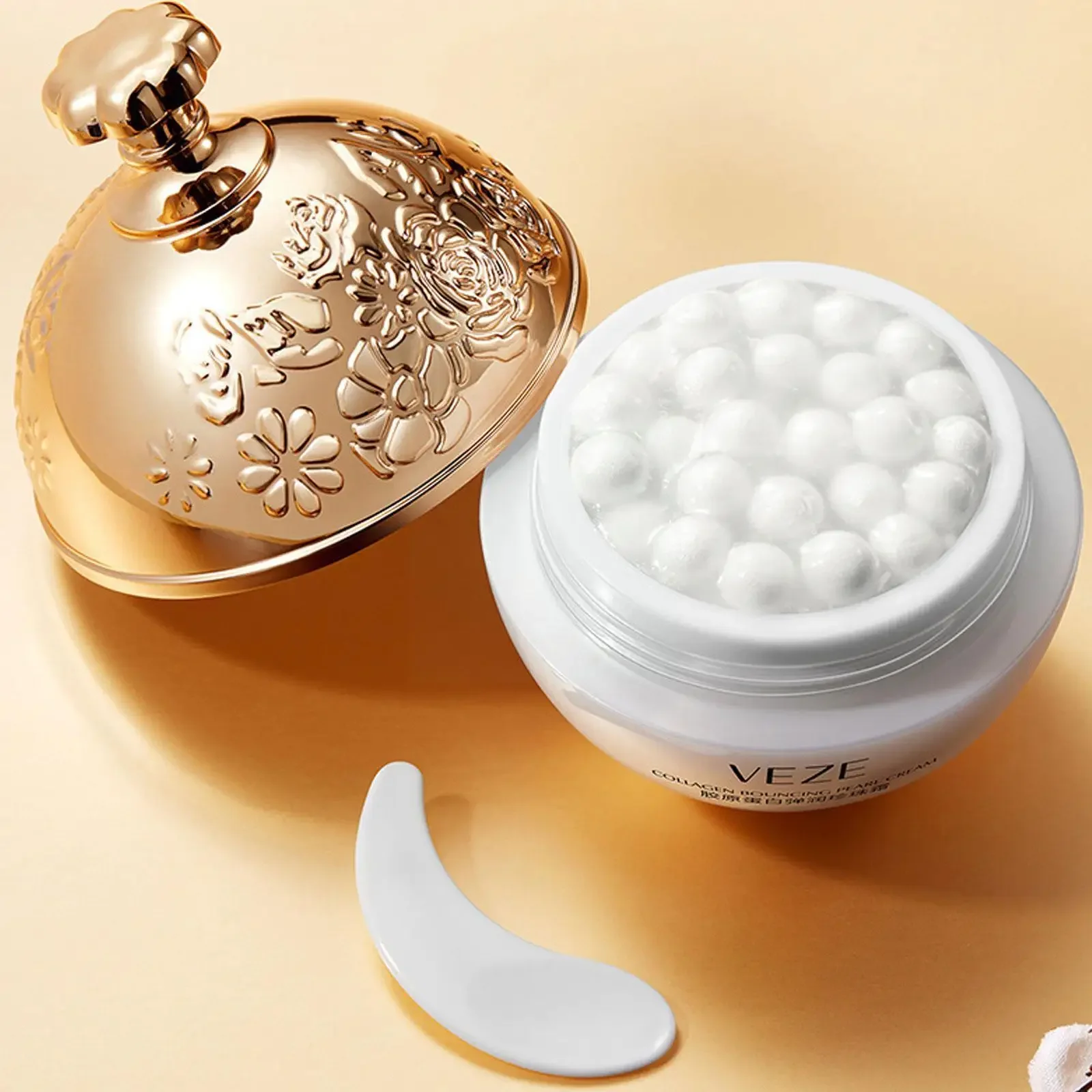 

Collagen Pearl Filling Facial Cream For Face Women Lifting Firming Moisturizing Korean Cream Face Cream Skin Care