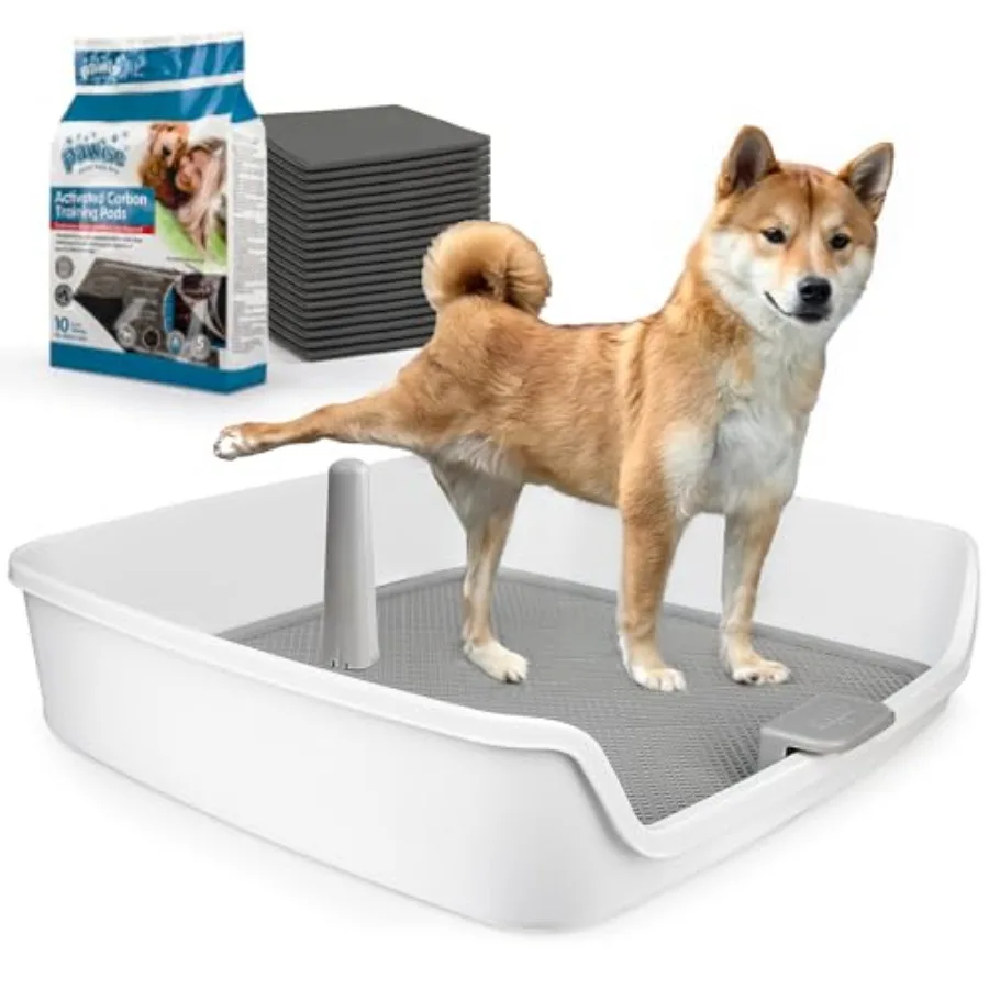 

Поддон для пеленок XL для собак, лоток для щенков, поддон для приучения к туалету для маленьких/средних/крупных собак, 25 x 25 дюймов