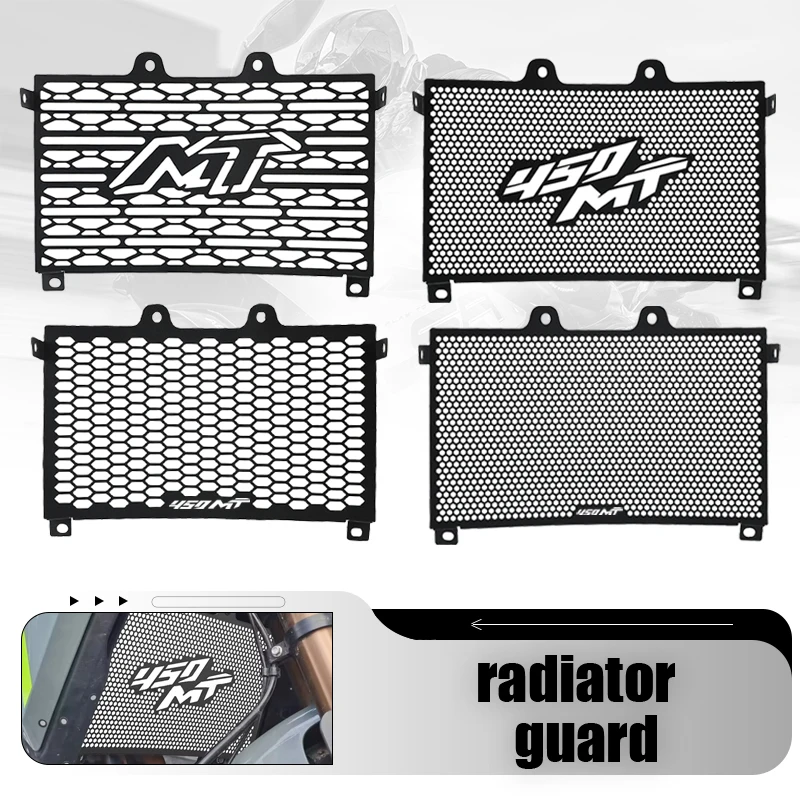 

Motorcycle Accessories For CFMOTO 450MT 450 MT 2024 2025 2026 Radiator Grille Guard Engine Cooler Grill Cover Cooler protection