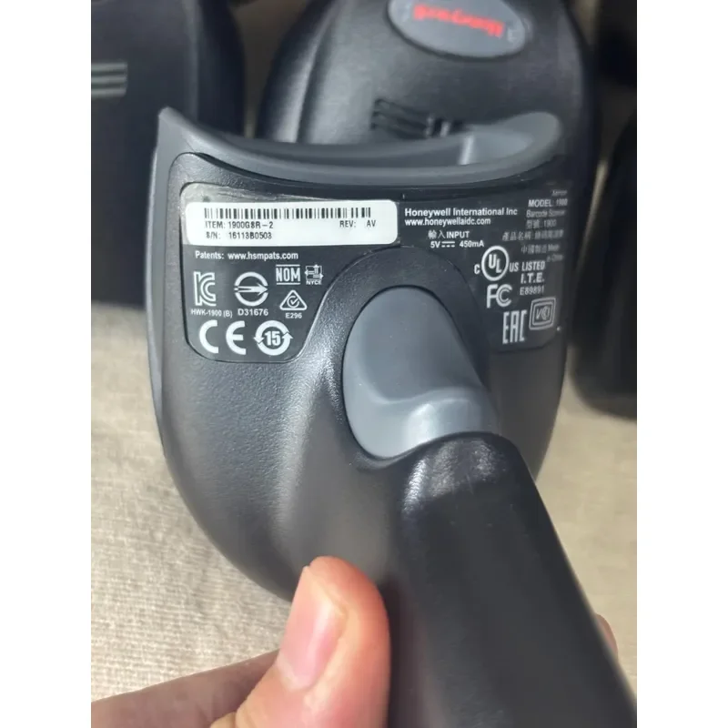 for Honeywell 1900GSR Original Barcode Scanner Gun Handheld Laser Reader for Inventory Warehouse Retail Store Management