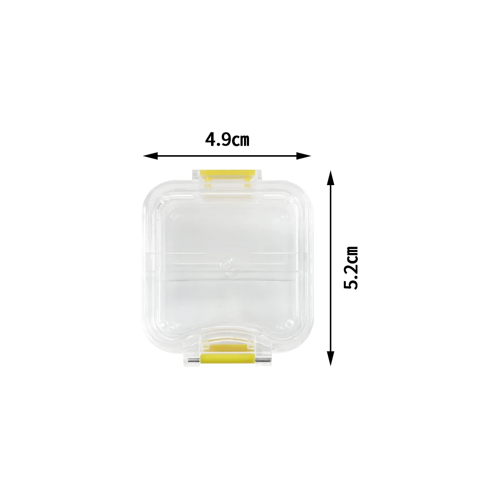 1Pcs Denture Storage Box Plastic Membrane Box Veneers Crown Display Case With Flexible Film Dental Implant Membrane Tooth Box