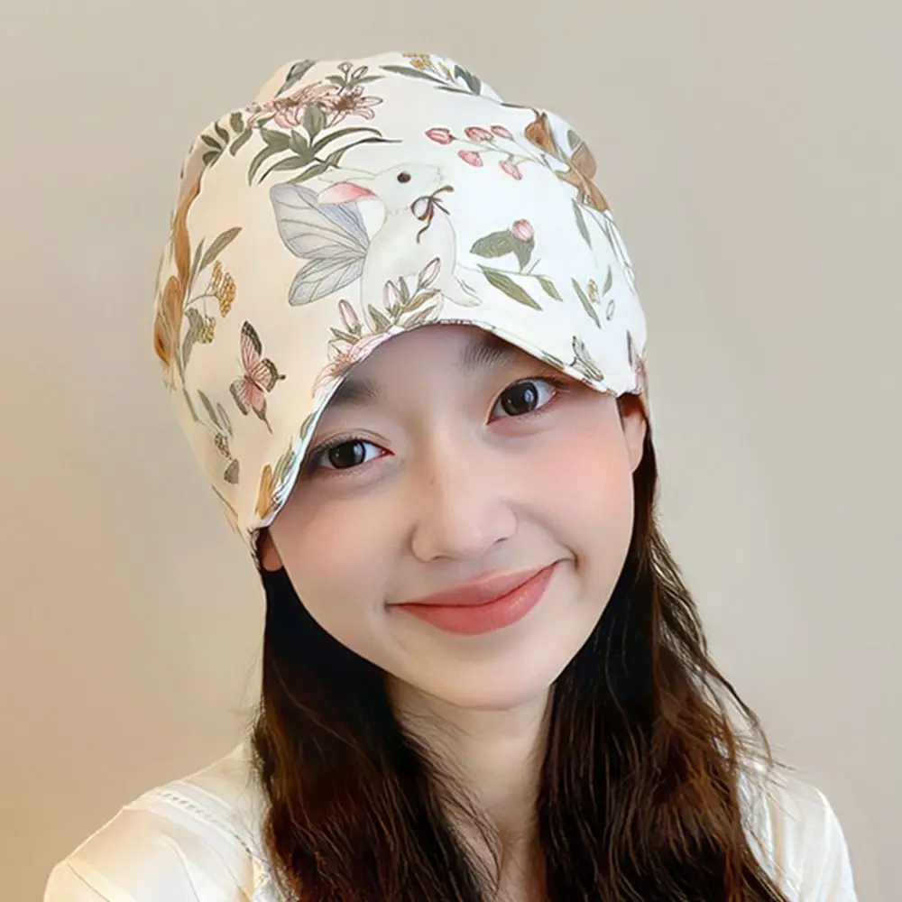 

Hair Protector Breathable Postpartum Confinement Hat Eye Mask 2in1 Maternal Headscarf Soft Comfortable Postpartum Cap 4 Seasons