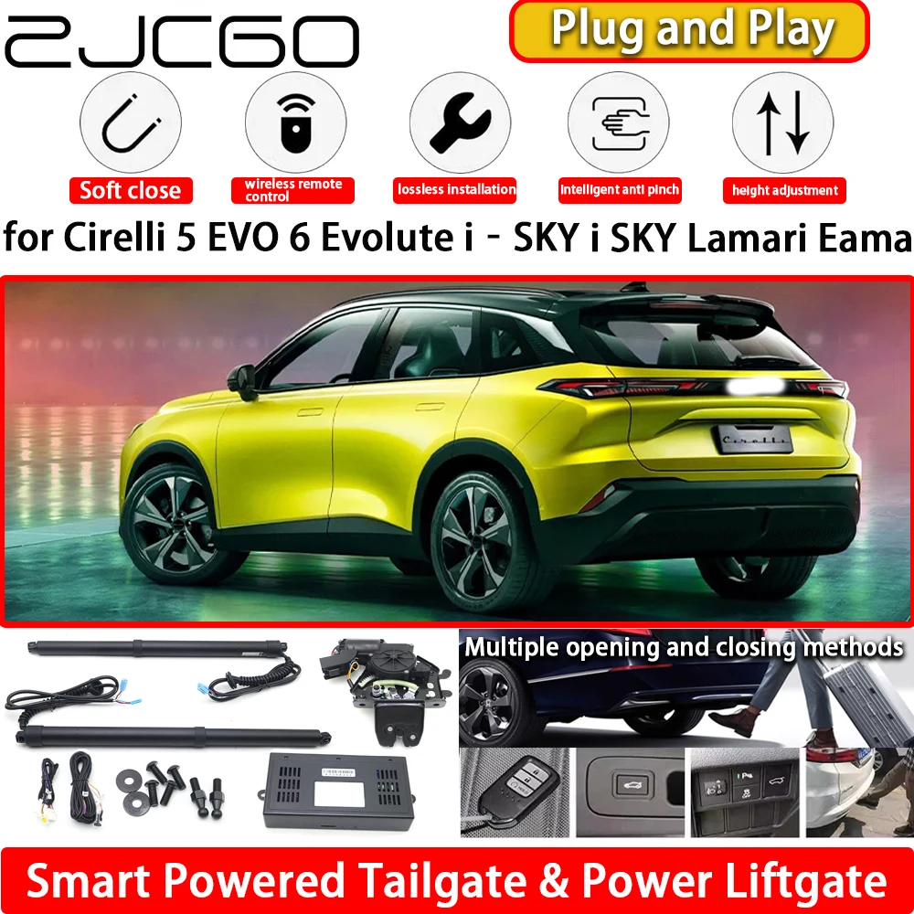 for Cirelli 5 EVO 6 Evolute i‑SKY i SKY Lamari Eama OEM Automatic Electric Powered Tailgate Power Liftgate Tail Gate Lift Kit