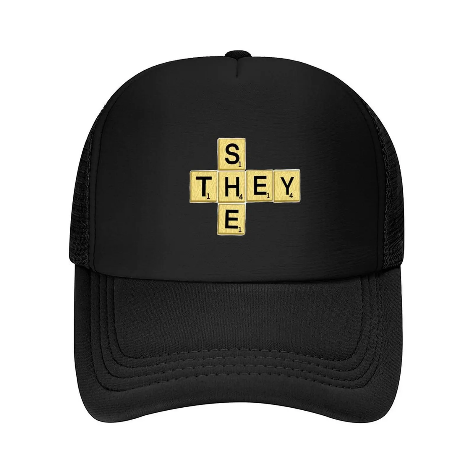 

She/They Baseball Cap Brand Man cap Trucker Cap western Hat Hat men Hats For Men Women's