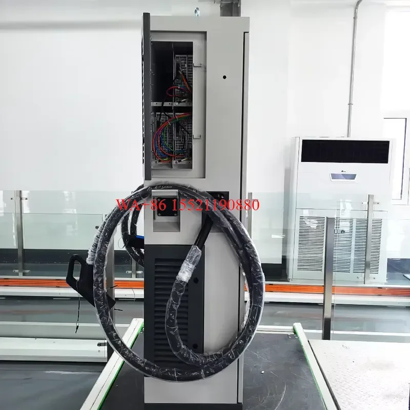WMWMNU New Commercial DC Fast EV Charger 60kW Charging Station with RFID APP Credit Card Reader for Longli Manufacturing
