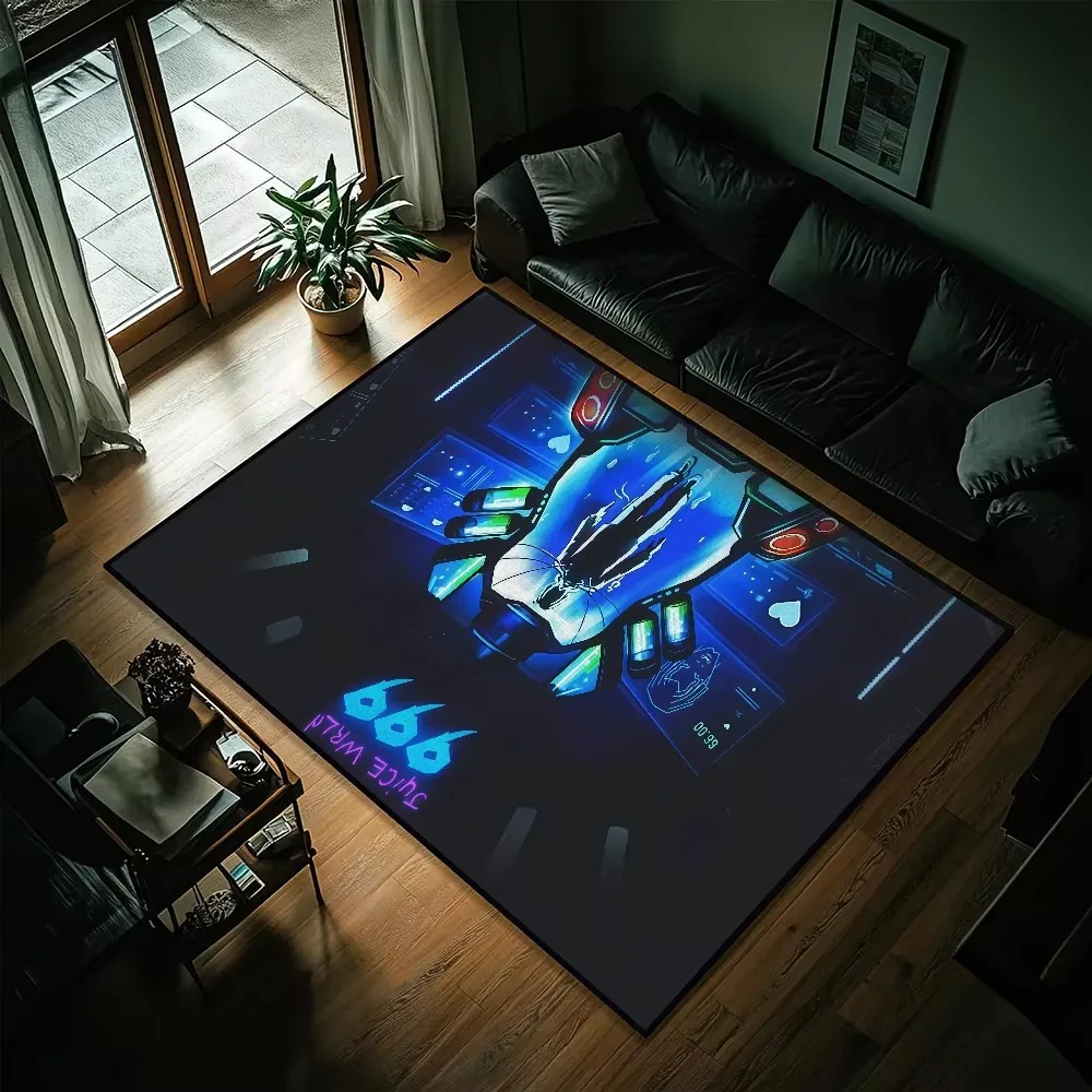 Rapper Juice Wrld 999 small carpet Bedside Kitchen Bath Living Home House Bedroom Floor Mat Doormat Decoration