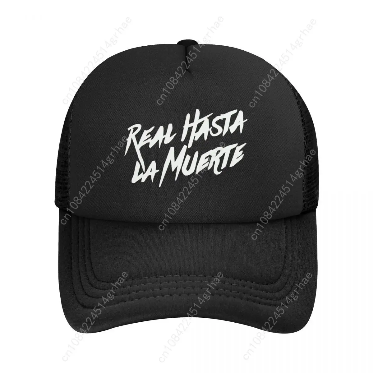 للجنسين ريال Hasta La Muerte قبعة سائق الشاحنة الرياضة شبكة قبعات البيسبول Snapback قبعات Anuel AA القبعات قابل للتعديل قبعة سائق الشاحنة الصيف #2