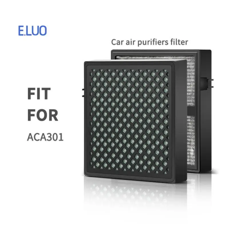 Replacement For Philips Car Air Purifier Filter ACA301 HEPA and Activated Carbon Composite Filter  119*110*20mm