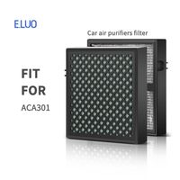 Replacement For Philips Car Air Purifier Filter ACA301 HEPA and Activated Carbon Composite Filter  119*110*20mm