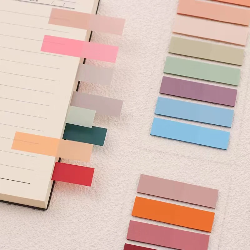 200 Blatt Haftnotizen, transparent, Haftnotizen, Index-Tabs, Pfeil-Flaggen für Seitenmarkierungen, Planer, Aufkleber, Büro, Schule – Detail 3