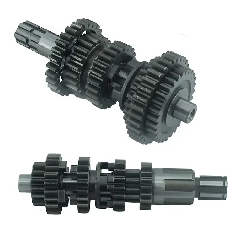 5 Gear Main Countershaft Transmission Gear Box Main Counter Shaft for Chinese Motorcycle Pit Bike CG250 250CC Engine
