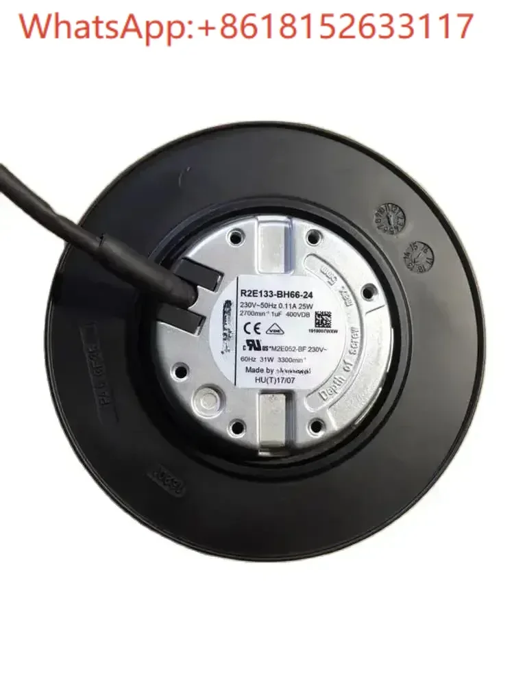 R2E133-BH66-24 Ventola centrifuga per server a frequenza variabile a turbina da 230 Volt