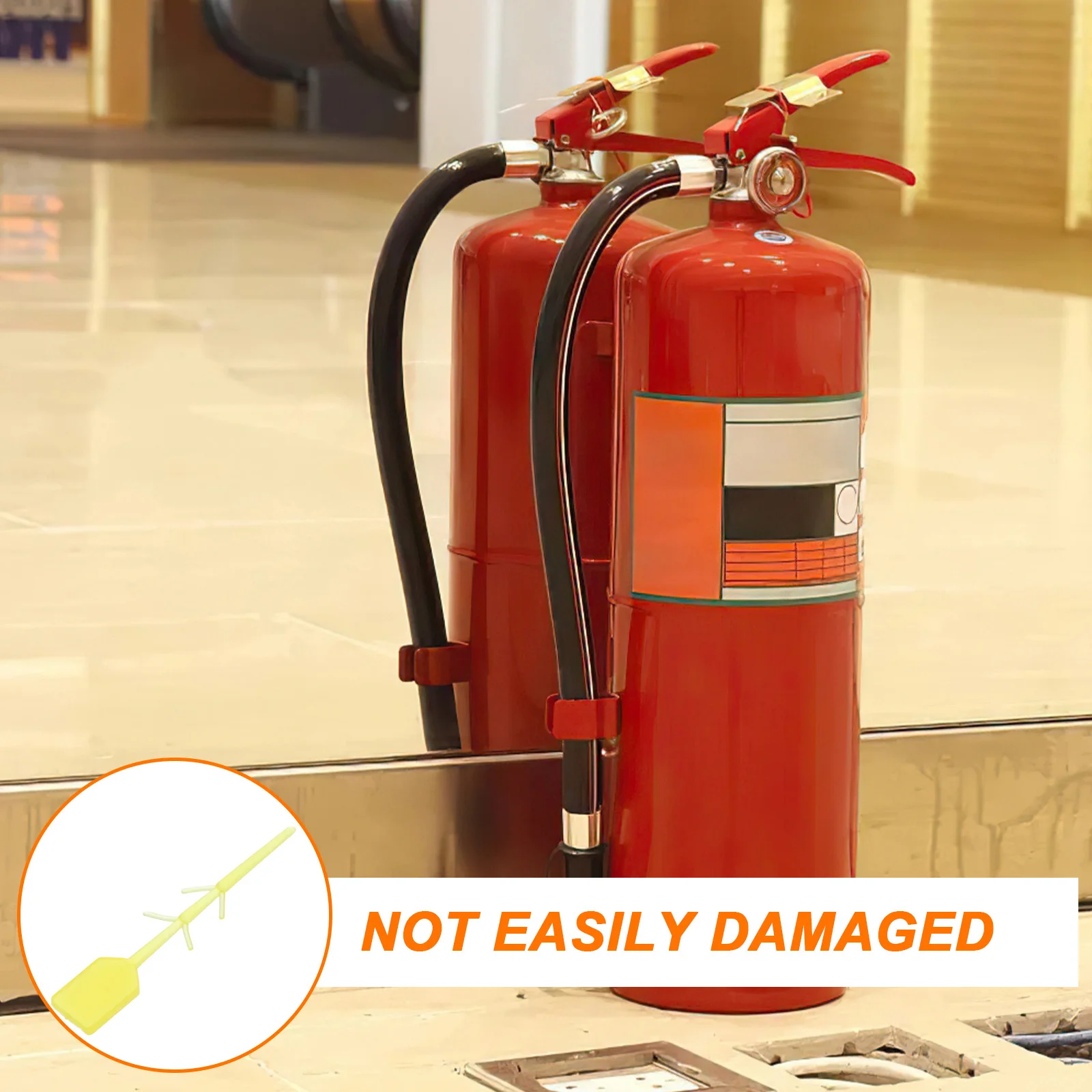 2000 pezzi accessori per estintore sigillo perno di sicurezza per guarnizioni a strappo etichette in plastica antimanomissione etichette di sicurezza