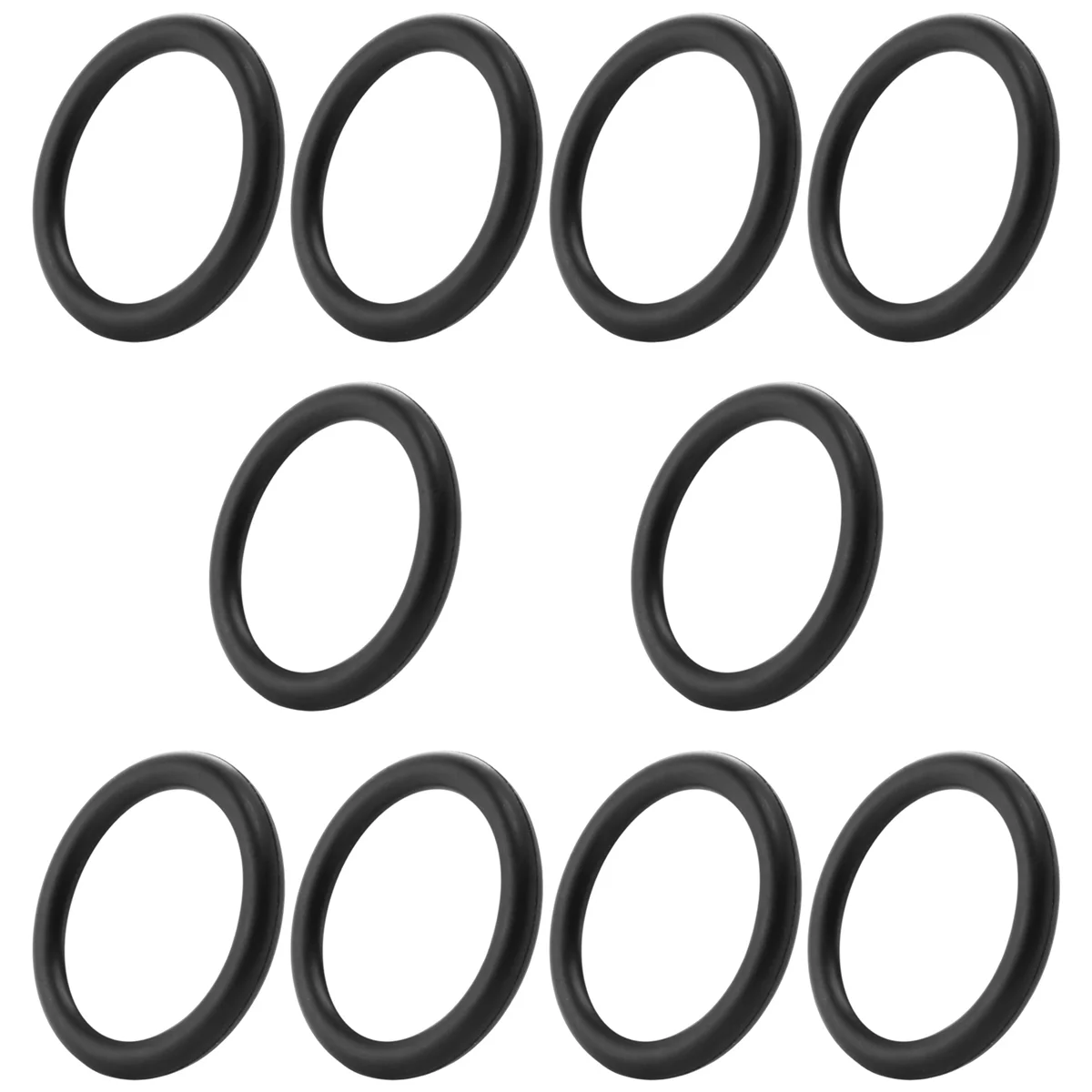 

A24P 10 Pieces 32mm OD 25mm Inner od. Black Nitrile Rubber O Ring Oil Seal Ring