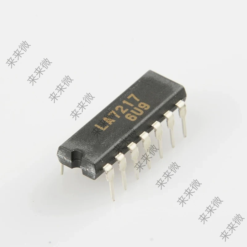 10pcs LA7217ML-TRM  DIP-14 TV Video Signal Processor IC Chroma Luminance Separation Chip for Television Receiver