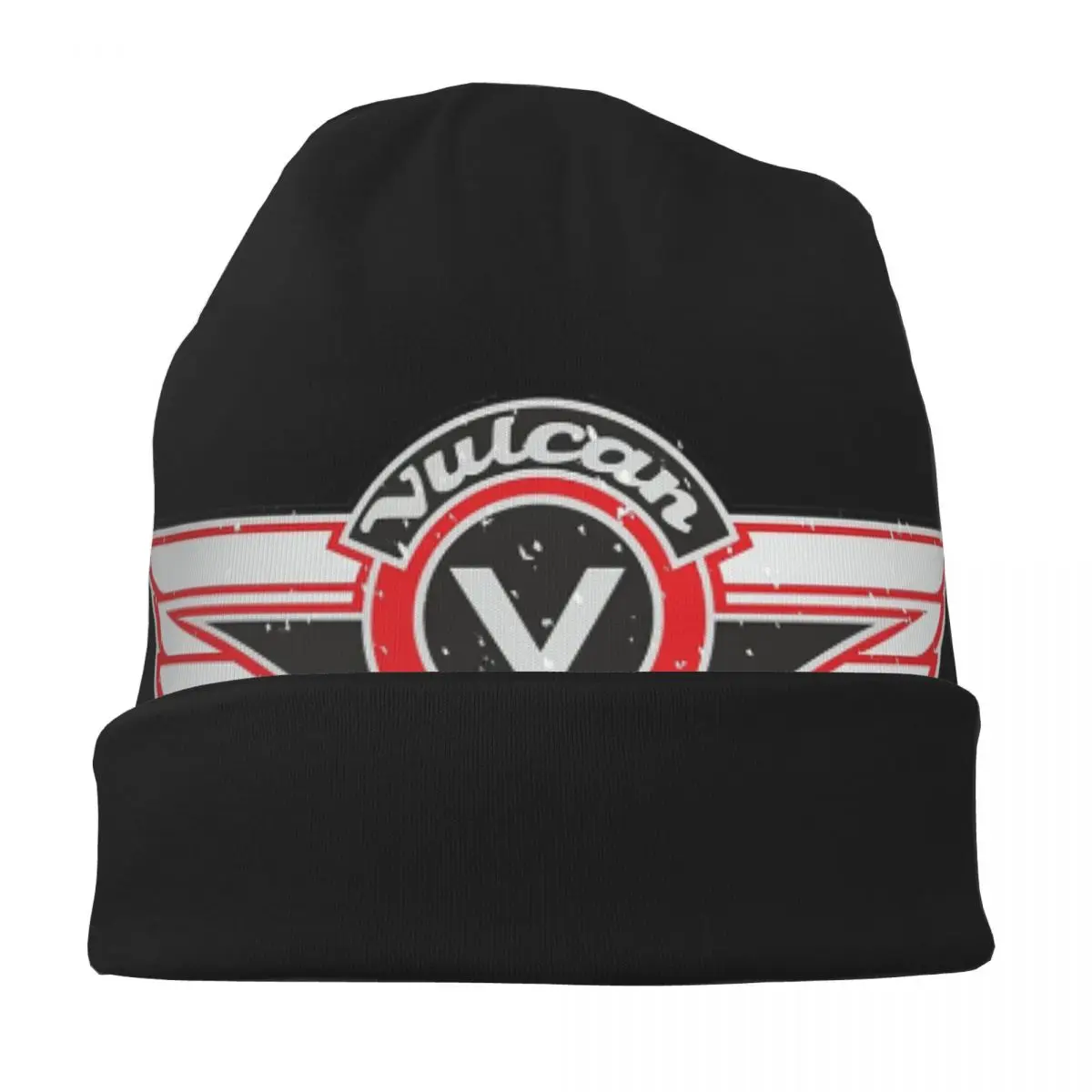فولكان VN دراجة نارية الكلاسيكية شعار يرتديها الدافئة محبوك قبعة موضة بونيه قبعة الخريف الشتاء في الهواء الطلق قبعات حريمي الرجال النساء الكبار