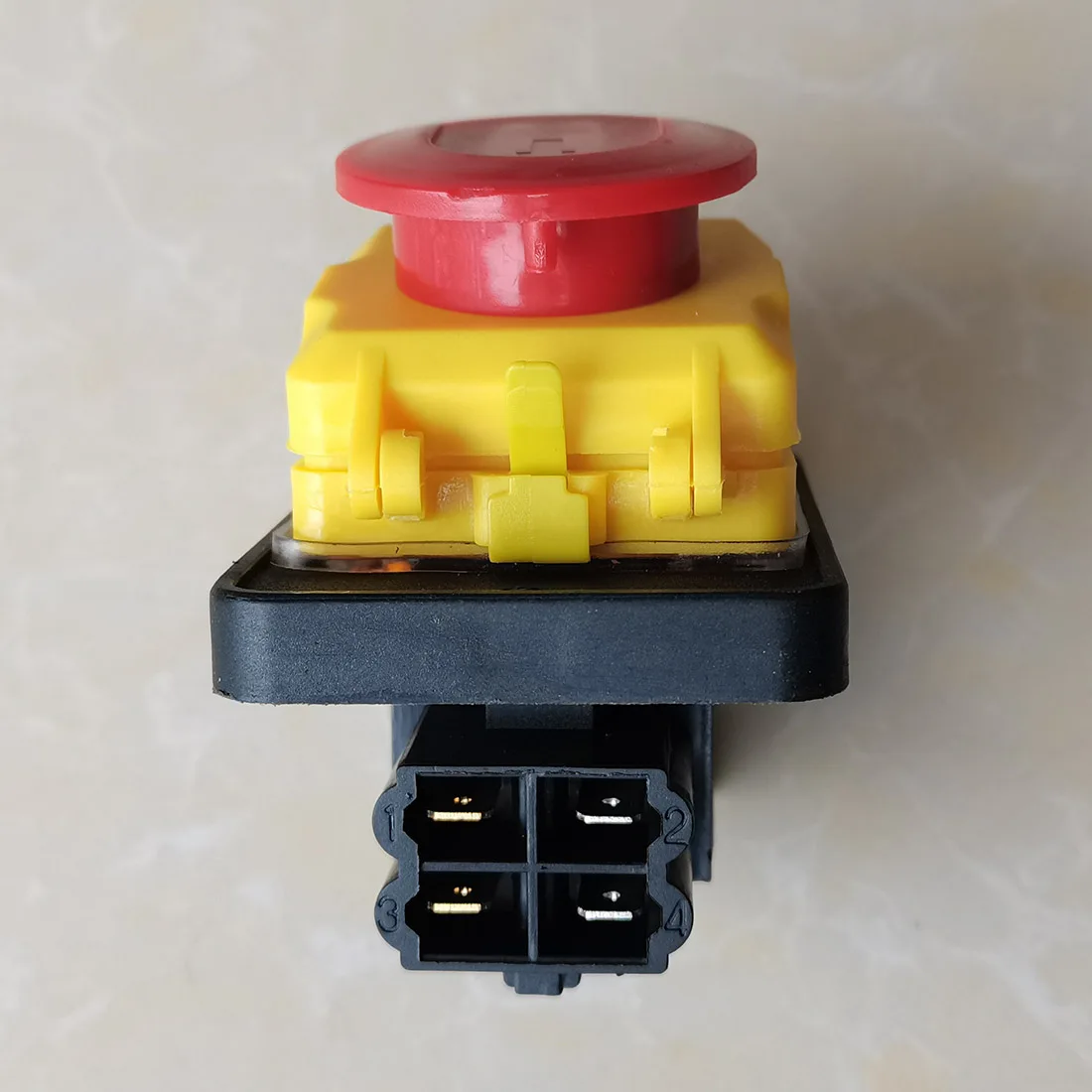 10(8)A 250ylique 5E4 TUV CE CK5 Joli à bouton-poussoir d'arrêt de secours étanche CK-5 utilisé pour divers équipements industriels