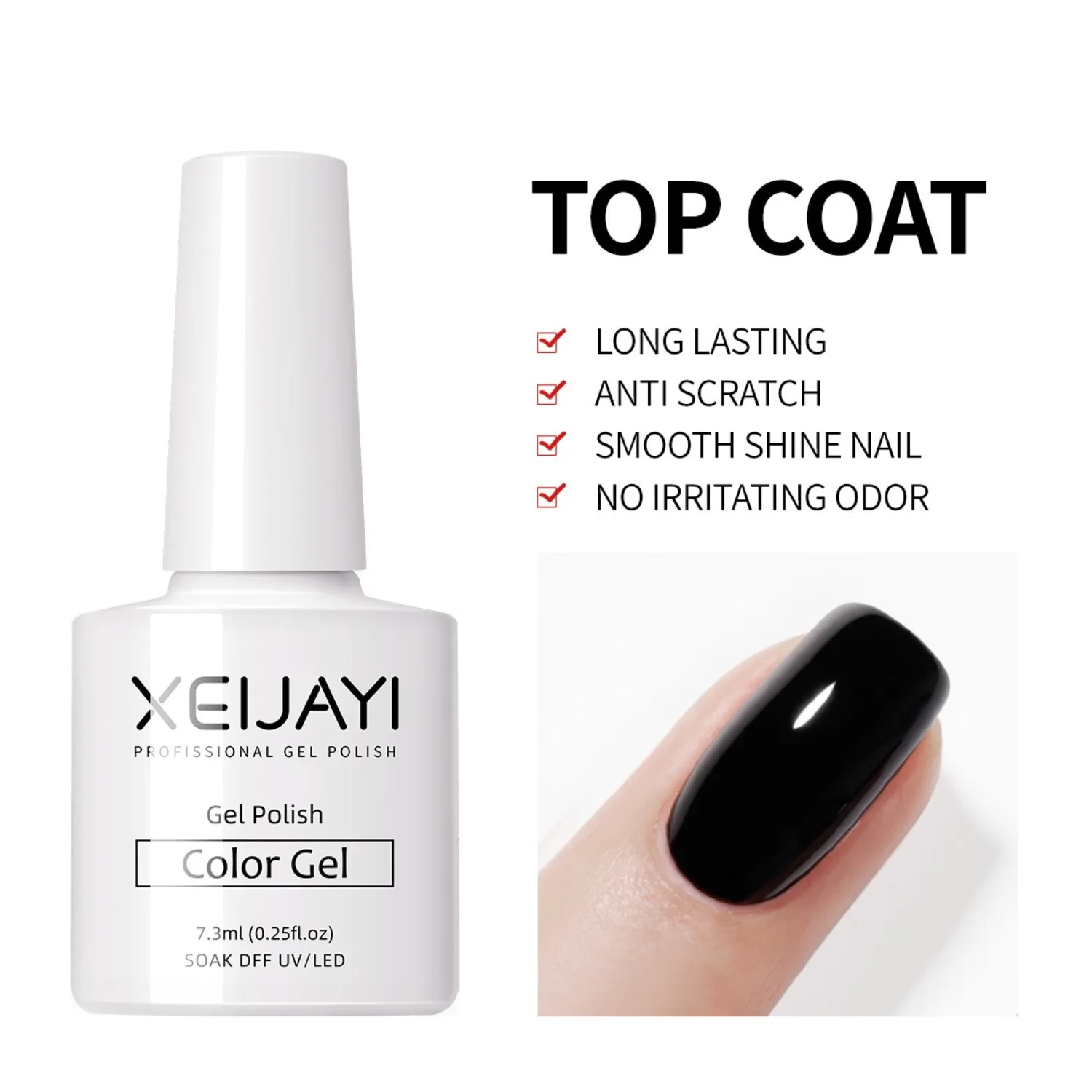 Top Coat Matt Coat Primer Nail Art Set con base e top coat Soak Off Gel Smalto per unghie per kit di strumenti di design per nail art
