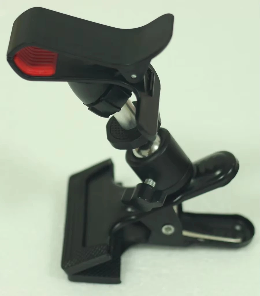 

Adjustable Swivel Shark Clip Clamp for Mounting PHONE Video Camcorder, 1/4 thread and phone holder adapter unit