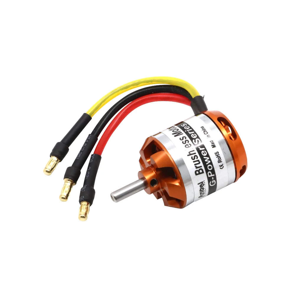 D2836 750KV 880KV 1120KV 1500KV 2-4S Brushless Outrunner Motor For Rc Multicopter Airplane Helicopter