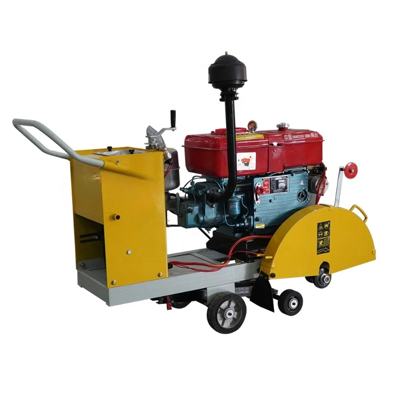 600 Water-cooled Diesel Road Cutting Machine 23Cm Road Seam Cutting Machine Ground Renovation Road